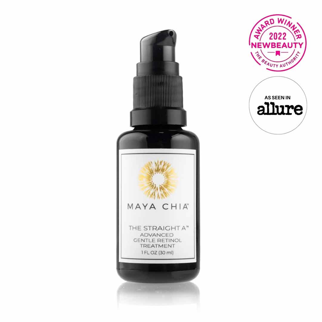 MAYA CHIA THE deals STRAIGHT A - Advanced Gentle Retinol Treatment 1oz