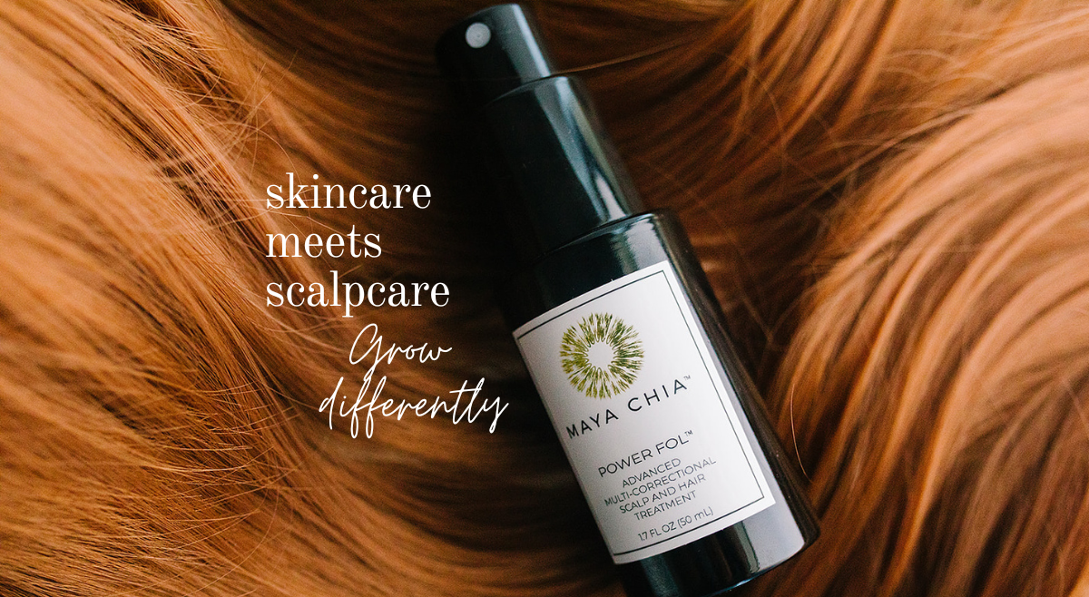 SKINCARE MEETS SCALPCARE GROW DIFFERENTLY